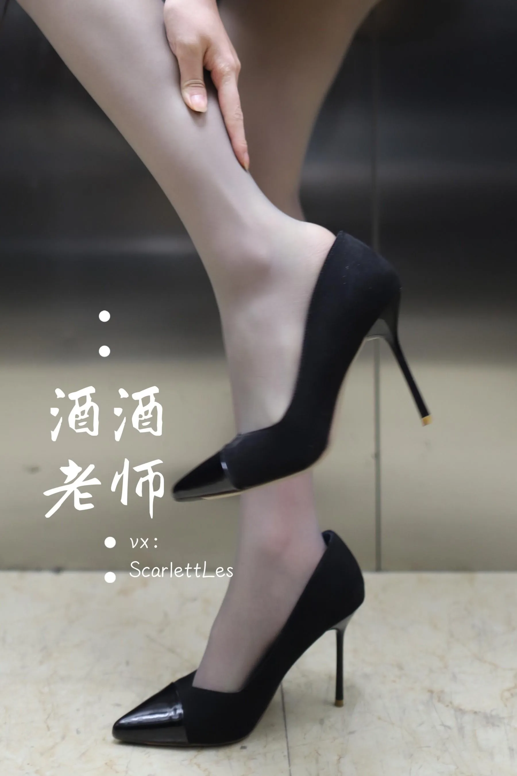 NO.019 酒酒老师 19《老师的电梯灰丝秘事》 [60P]插图